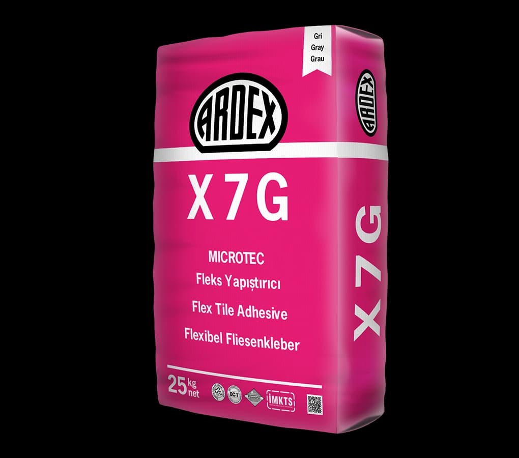 ARDEX X 7 W Fleks Fleks Seramik Yapıştırıcısı, Beyaz